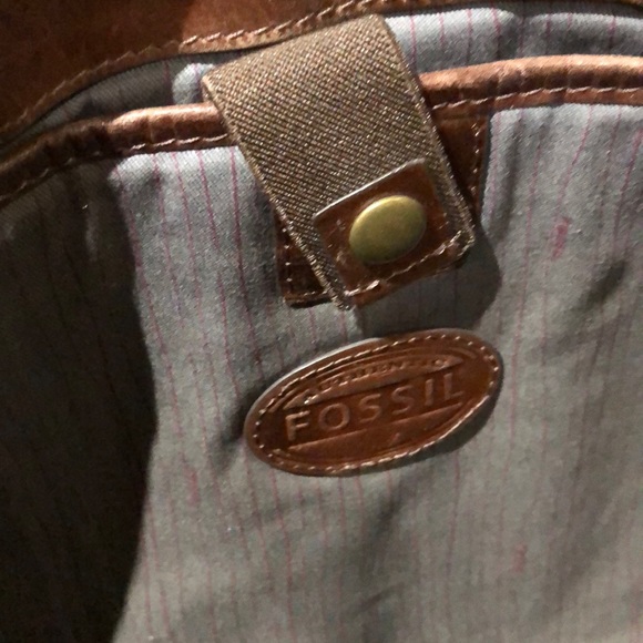 Fossil Leather Satchel - Picture 3 of 3